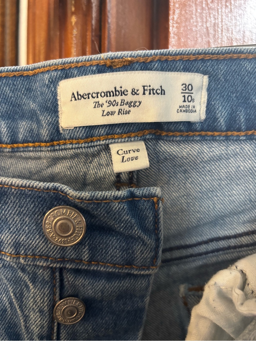 Abercrombie 90s Baggy Low Rise